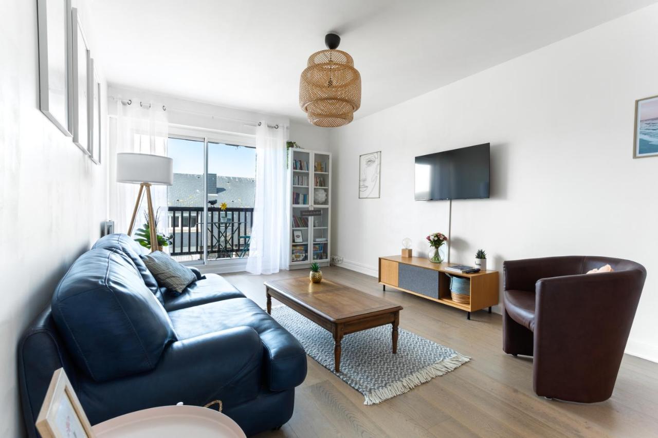 Le Cosy Avec Piscine, Balcon Et Parking Apartment Trouville-sur-Mer Exterior foto